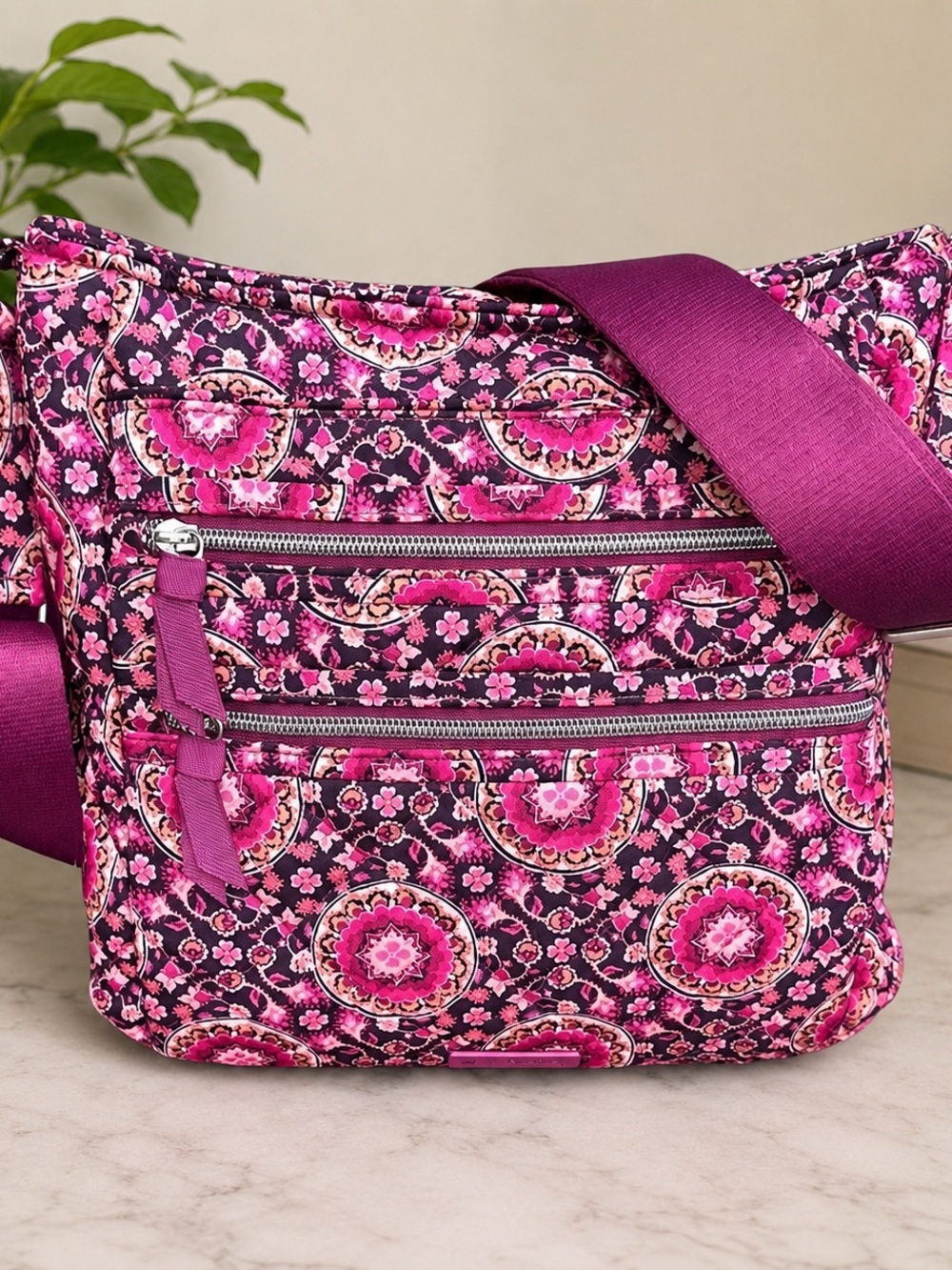 Vera Bradley Iconic Crossbody Hipster